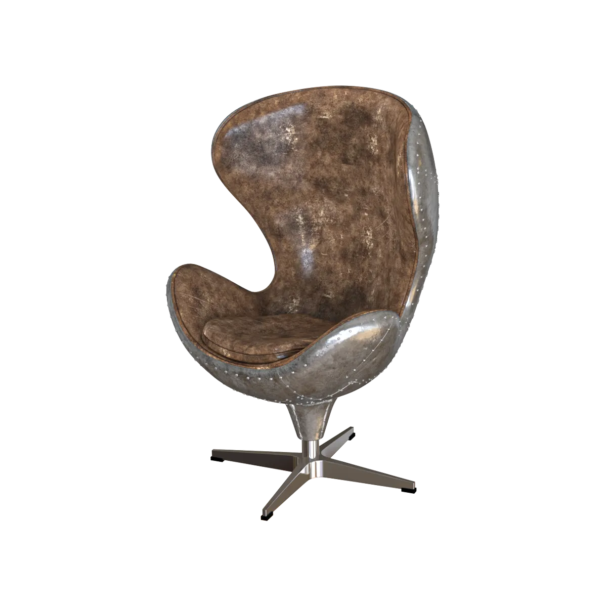 furniture - Armchair Kare Swivel 3D Model