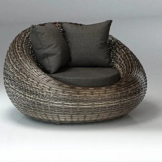 furniture - Armchair Kiwi 3D Model