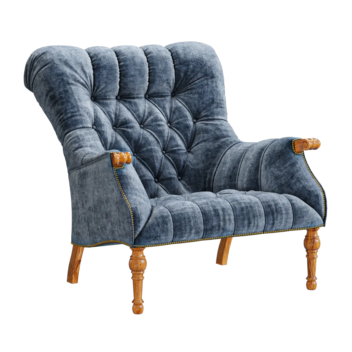 furniture - Armchair Leopold 3D Model