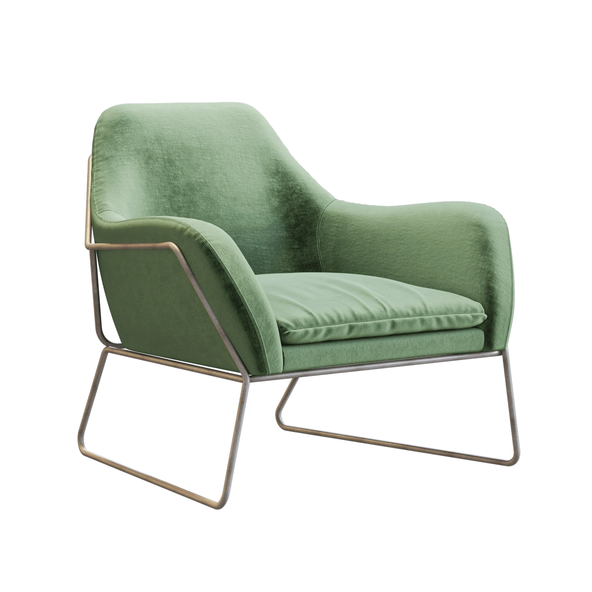 furniture - Armchair Made Frame 3D Model