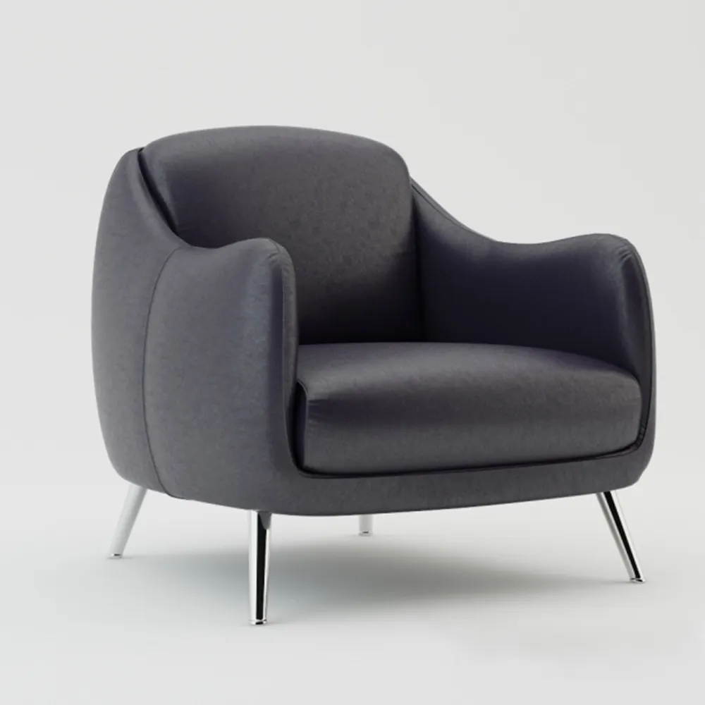furniture - Armchair Natuzzi Platea 2661 3D Model