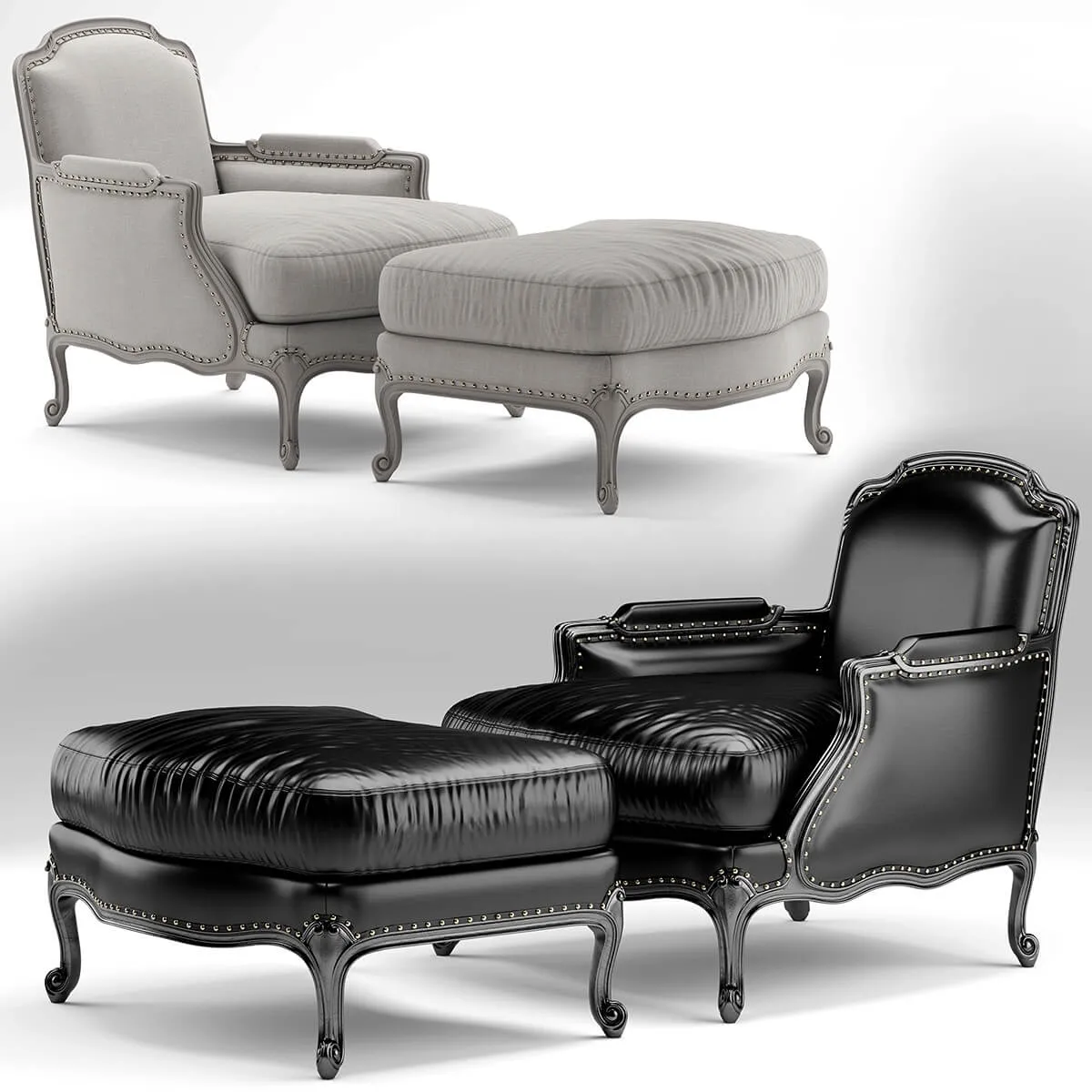 furniture - Armchair Pigra poltrona 3D Model