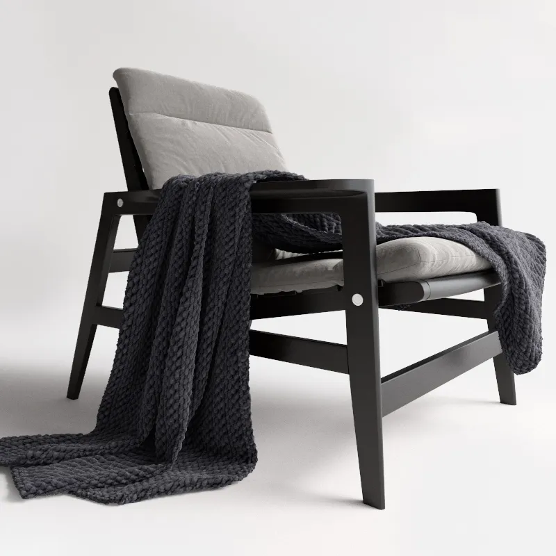 furniture - Armchair Poliform 02 3D Model