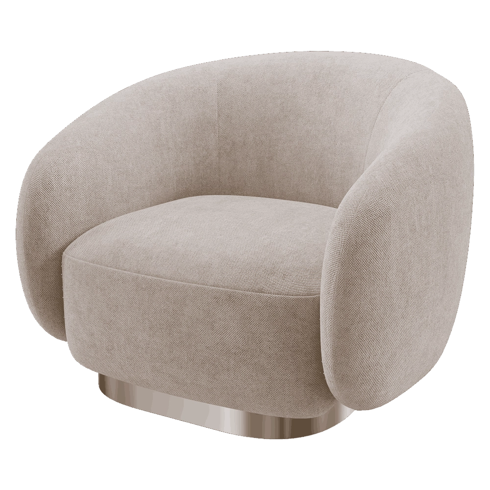 furniture - Armchair Ponte 3D Model