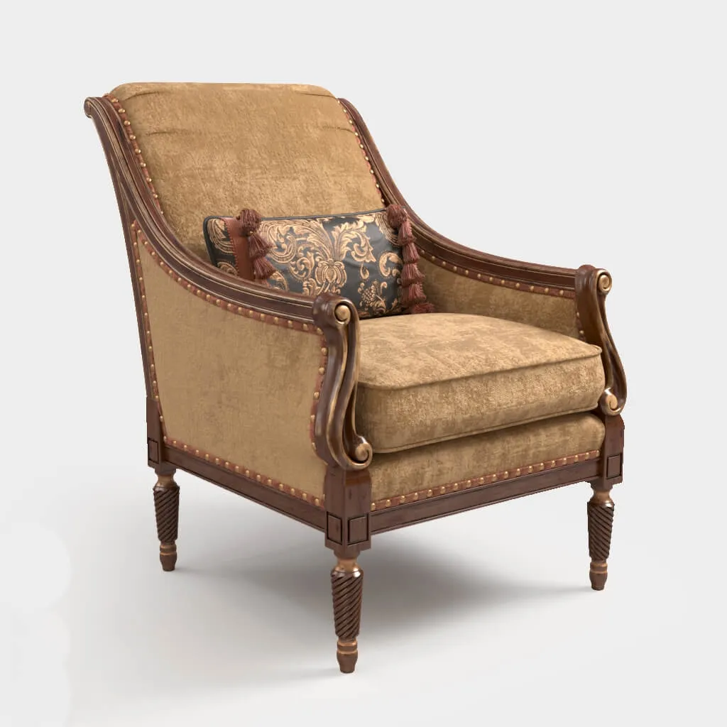 furniture - Armchair Protege Brand FFDM 3D Model