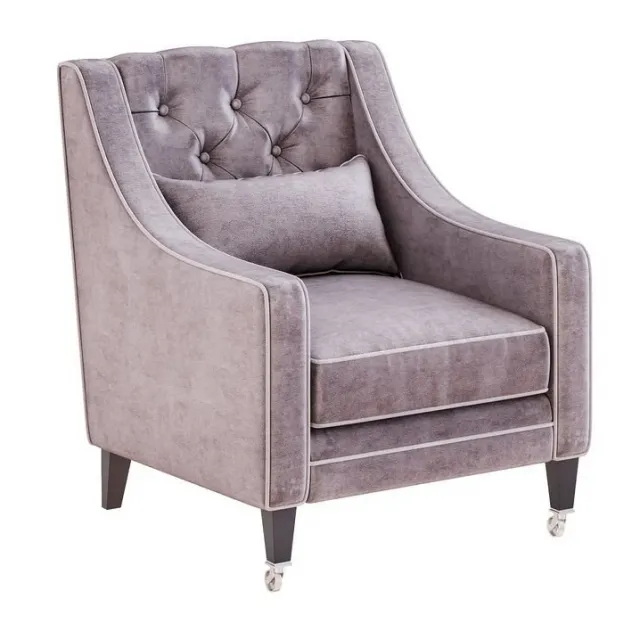 furniture - Armchair Renoir 3D Model