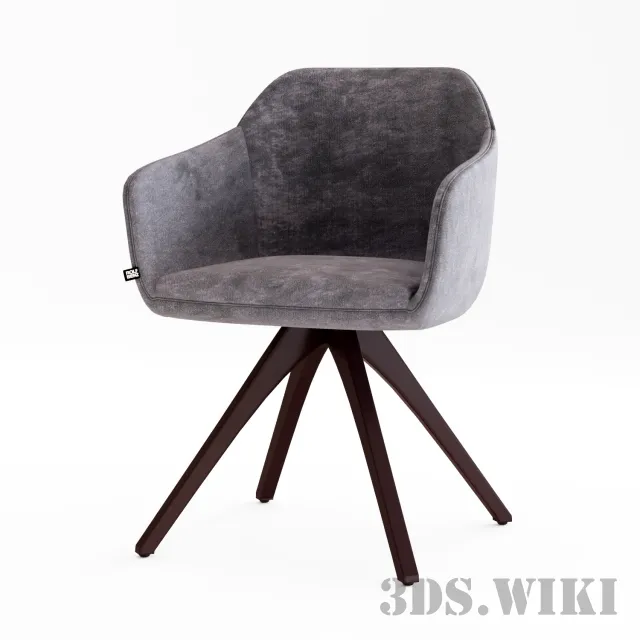 furniture - Armchair Rolf Benz 640 3D Model