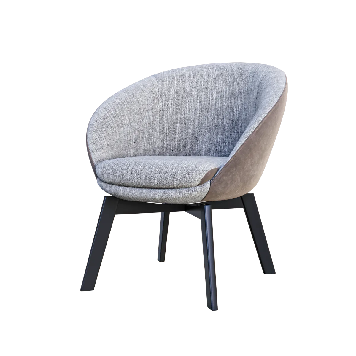 furniture - Armchair Russell 3 3D Model