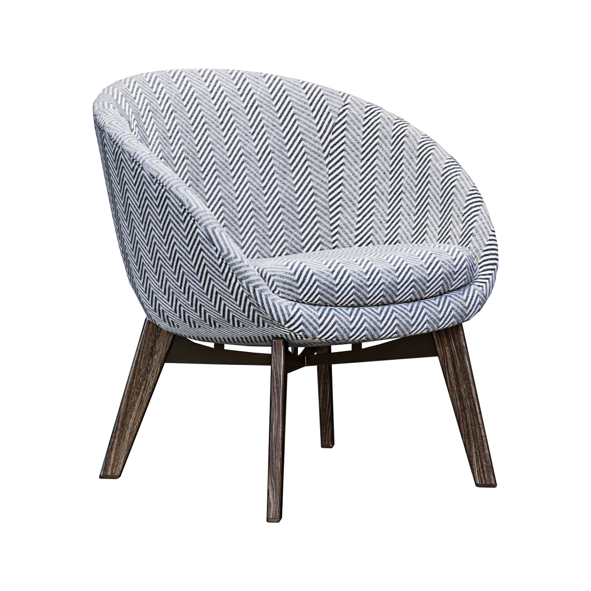 furniture - Armchair Russell 3D Model