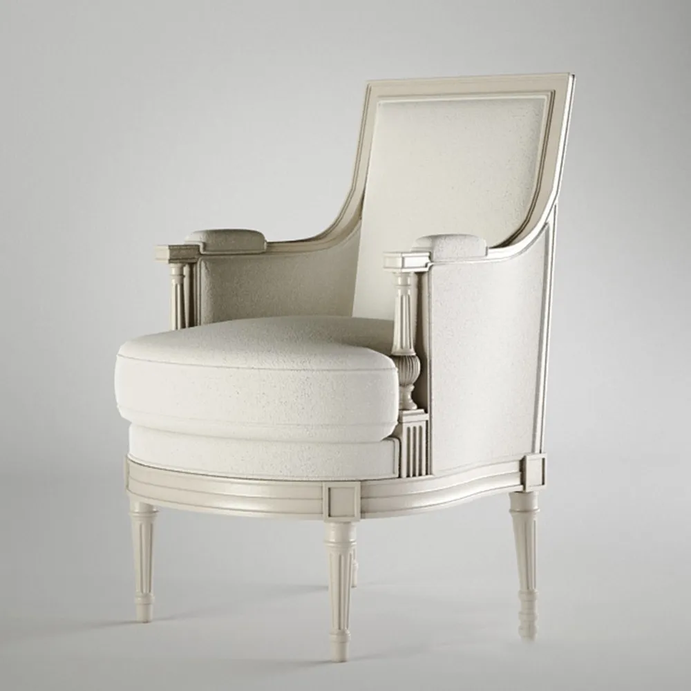 furniture - Armchair Salda art. 8476 3D Model
