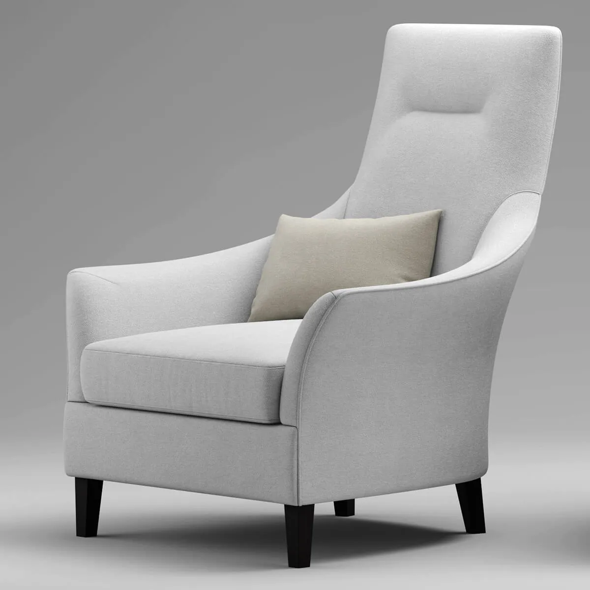 furniture - Armchair Saloni BW-135 3D Model