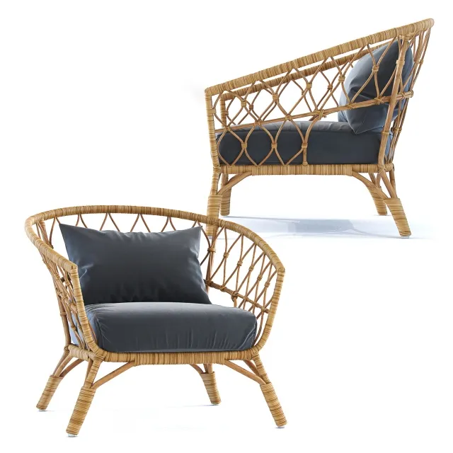 furniture - Armchair Stockholm Ikea 3D Model