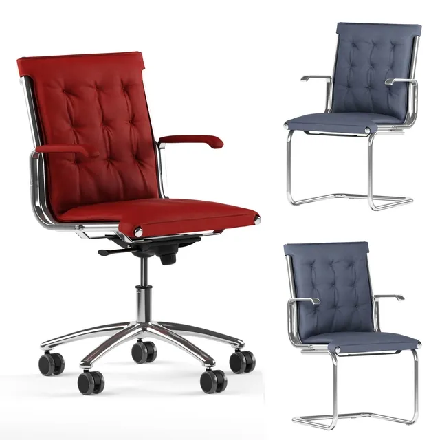 furniture - Armchair Taylor D80 3D Model