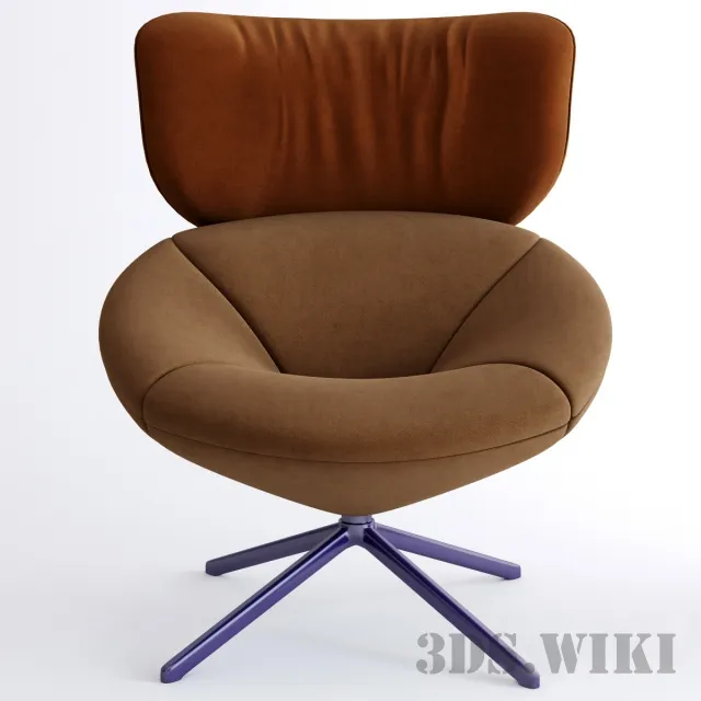 furniture - Armchair Tortuga Nadadora 3D Model