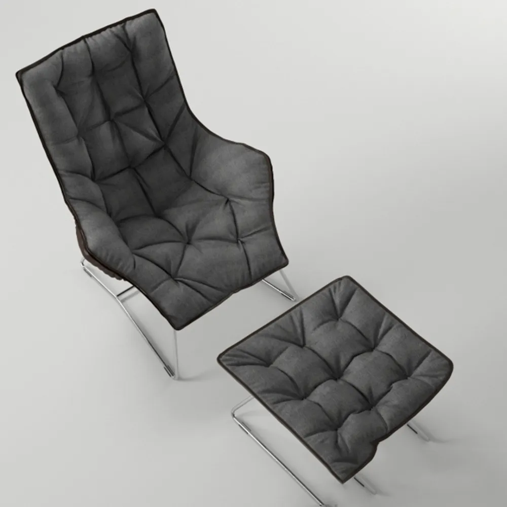 furniture - Armchair Zanotta Grandtour 3D Model