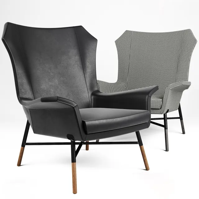 furniture - Armchairs Arflex - Giulietta 3D Model