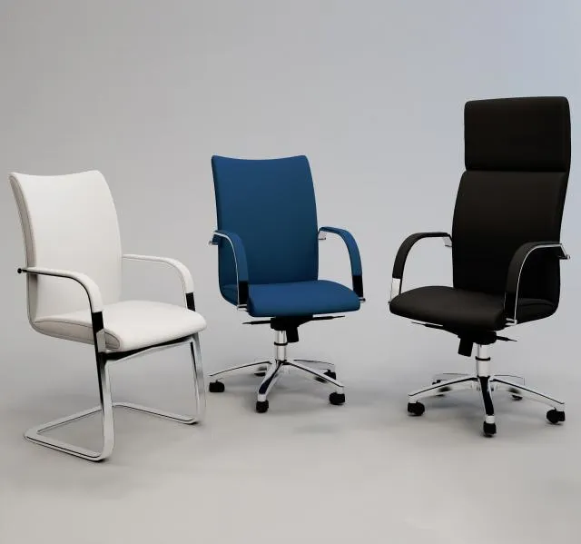 furniture - Armchairs Bern 3D Model