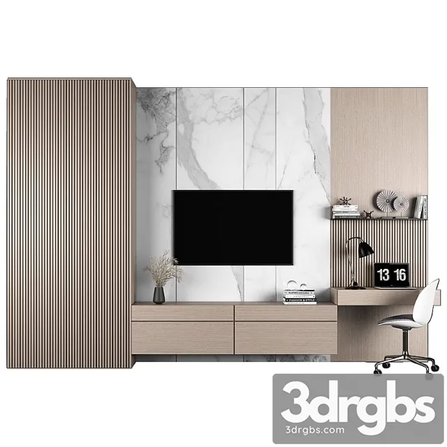 Furniture arrangement 78 3D Model Free