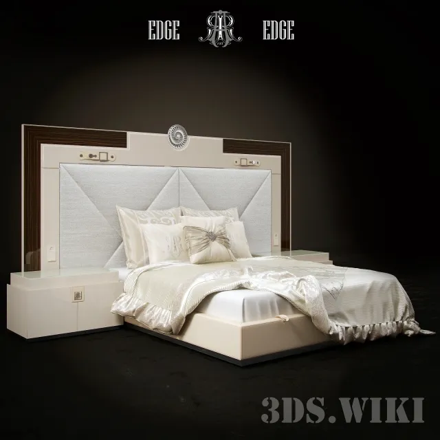 furniture - ART EDGE bed 3D Model