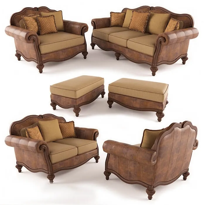 furniture - Ashley collection Claremore 3D Model