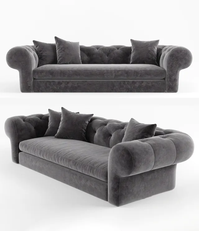 furniture - Asnaghi Magnum Evo sofa 3D Model
