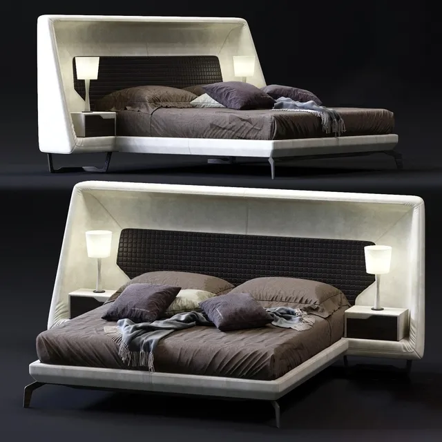 furniture - Aston Martin Bed 3D Model