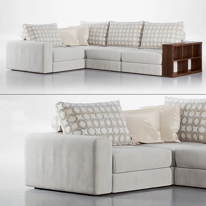 furniture - Atlant  2 sofa 3D Model