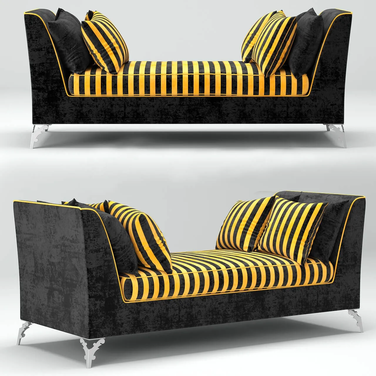 furniture - Avalon sofa 3D Model