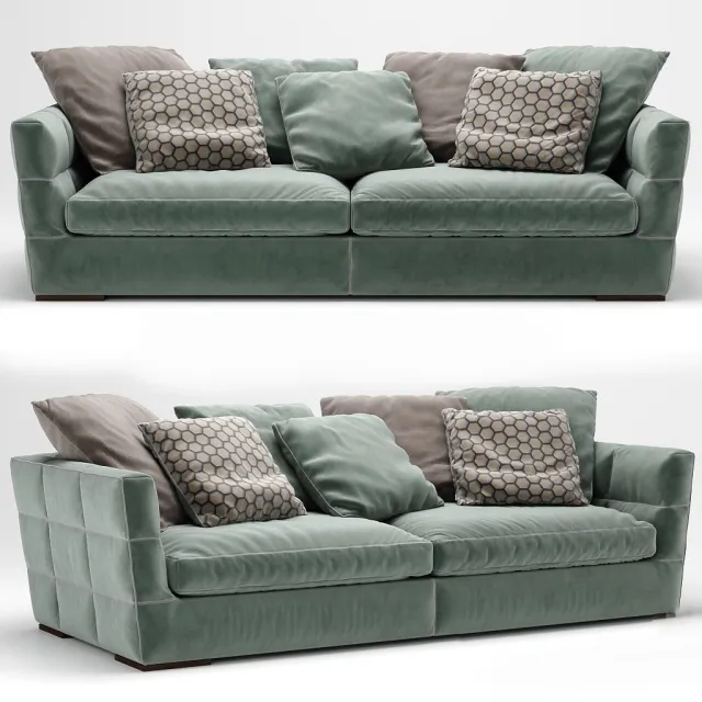 furniture - AVANT - Premiere 4-seat sofa by Roche Bobois 3D Model