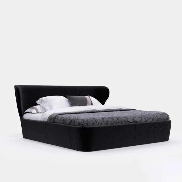 furniture - B and B italia Papilio bed 3D Model