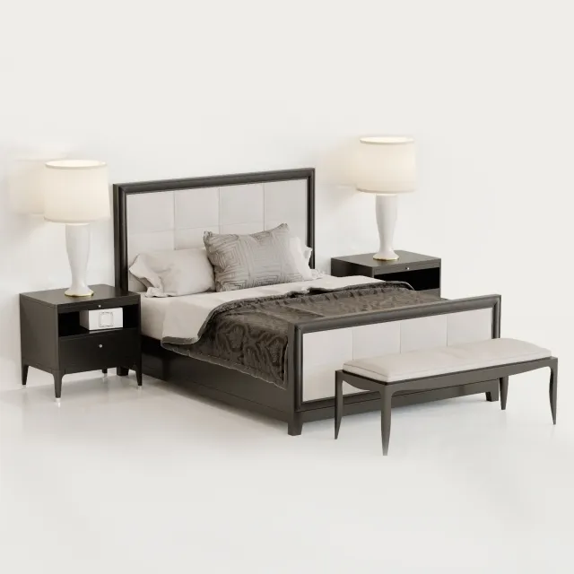 furniture - Baker Barbara Barry No. 3422-05 3D Model