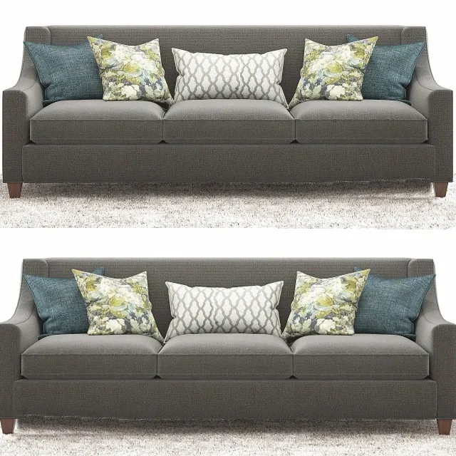 furniture - Baker Berkley sofa 3D Model