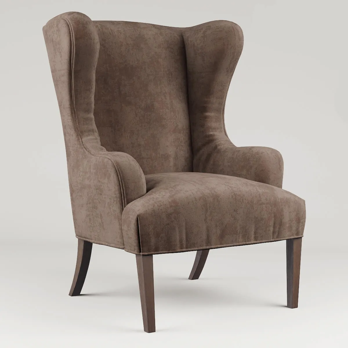 furniture - Baker Wing chair 3D Model