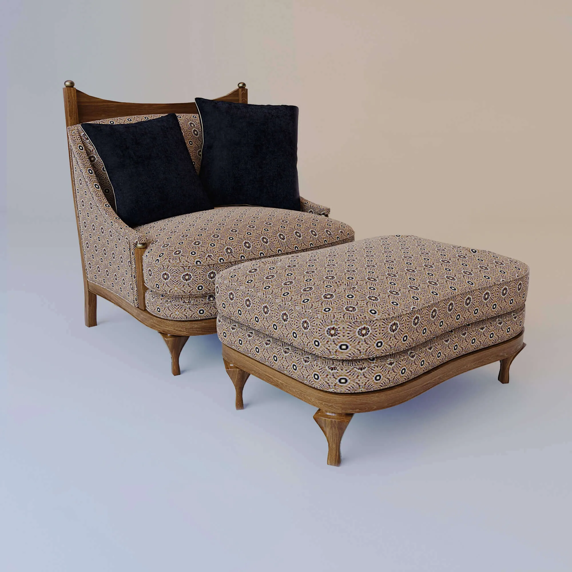 furniture - Balboa Armchair 3D Model