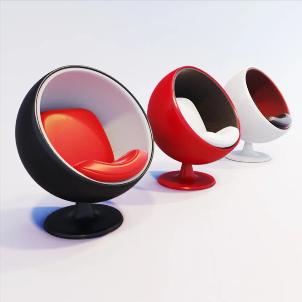 furniture - Ball Chair 3D Model