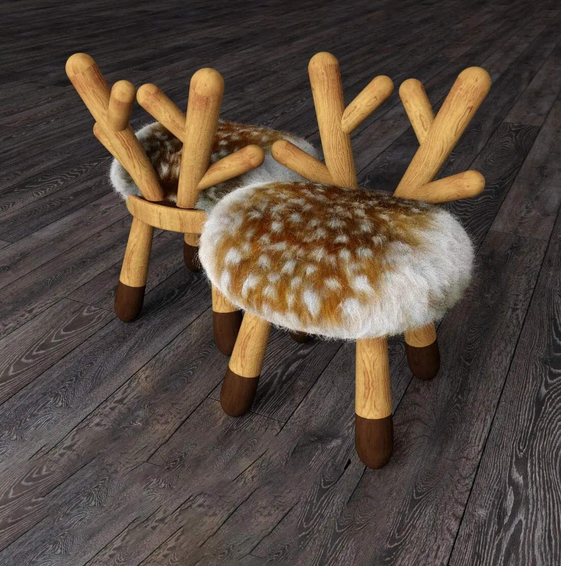 furniture - Bambi Chair 3D Model