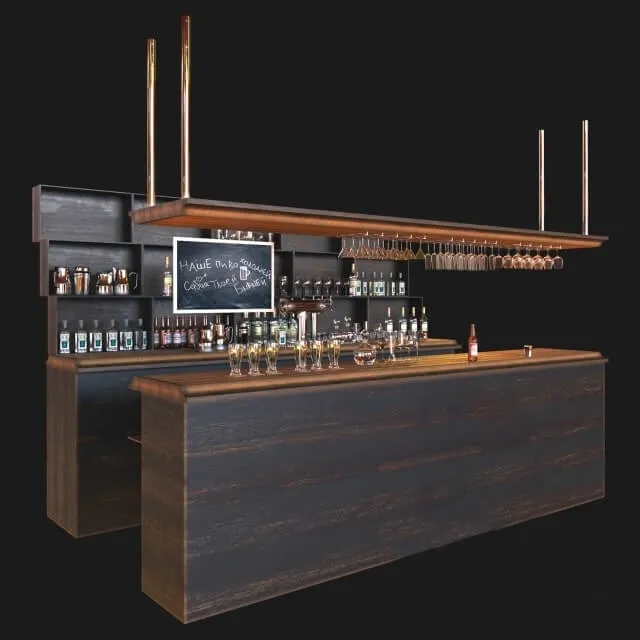 furniture - Bar 47 3D Model