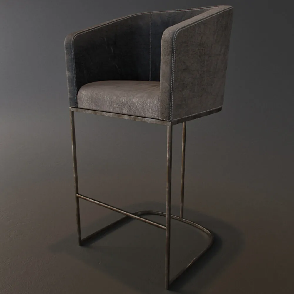 furniture - Bar chair EMERY BAREBACK 3D Model
