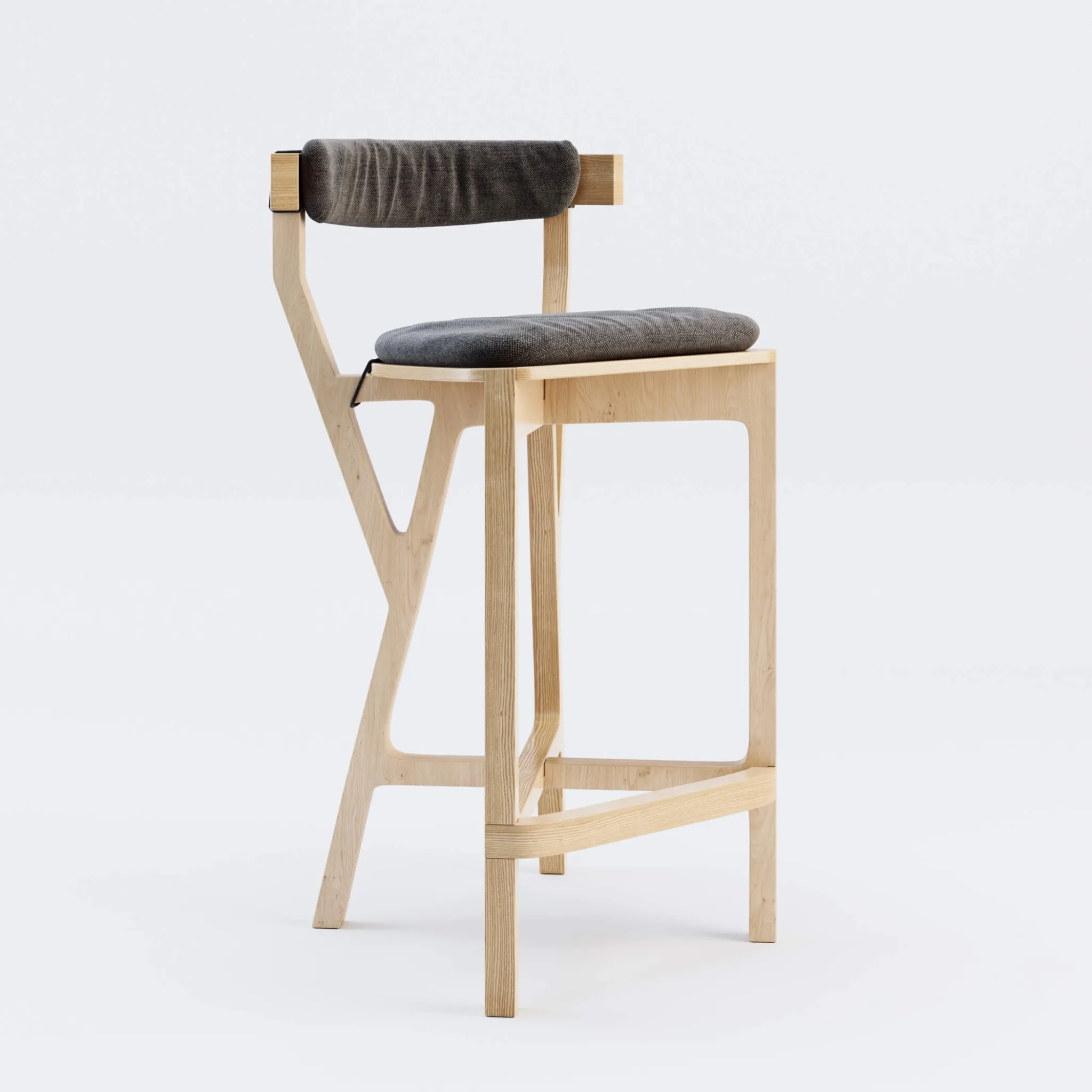furniture - Bar chair object №2 3D Model