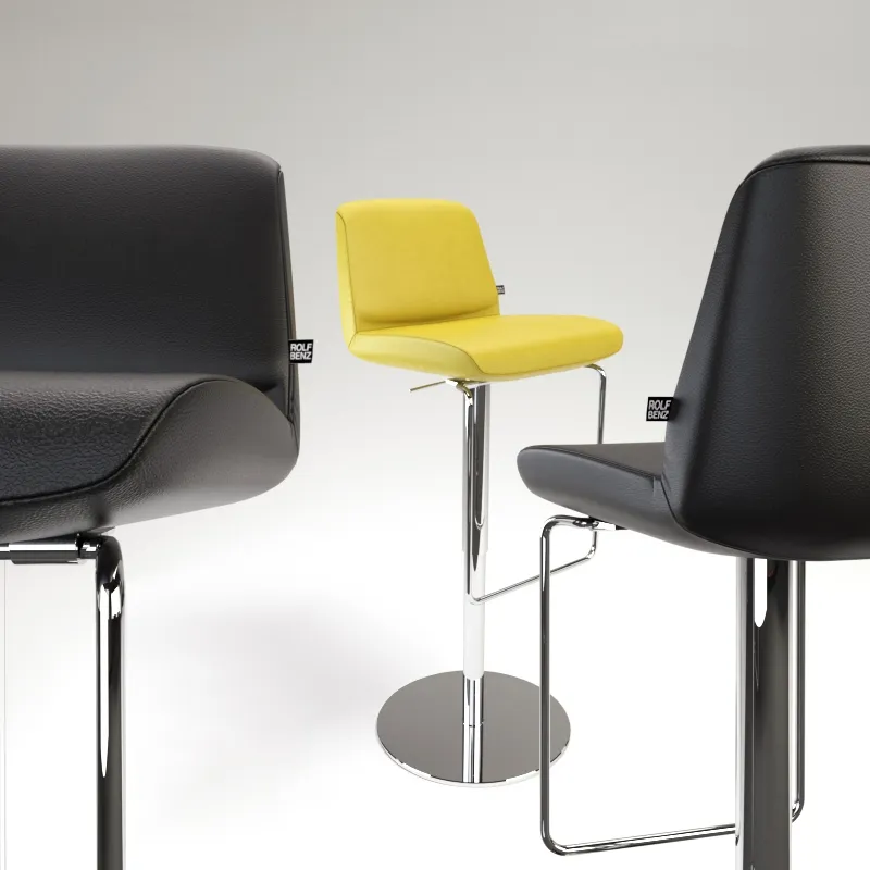 furniture - Bar chair Rolf Benz sinus 3D Model