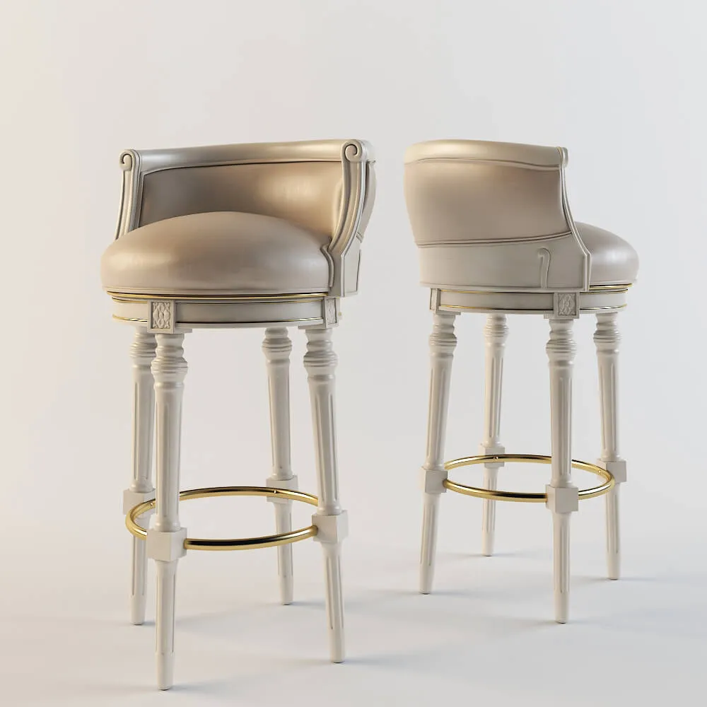 furniture - Bar chairs 008 3D Model