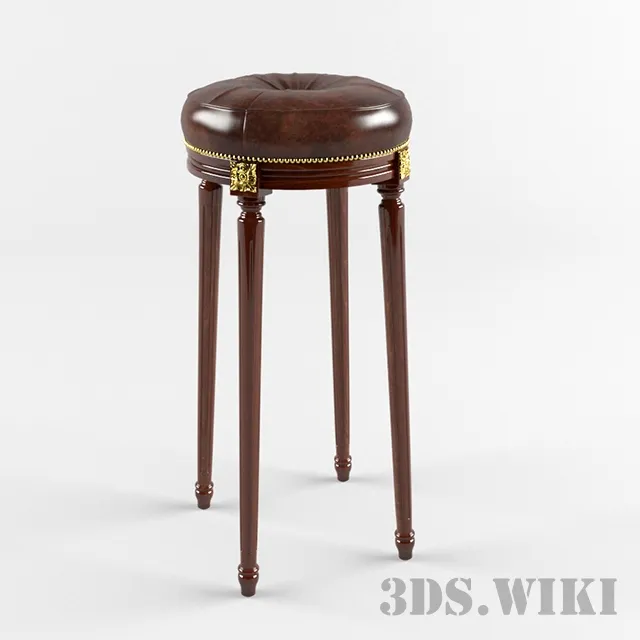 furniture - Bar stool AR Arredamenti Amadeus 1640 3D Model
