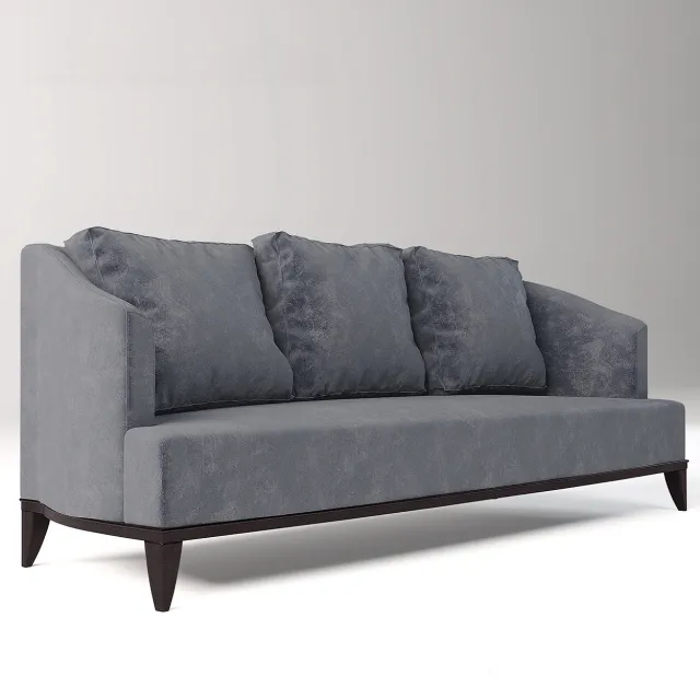 furniture - Barbara Barry Graceful sofa model 3D Model