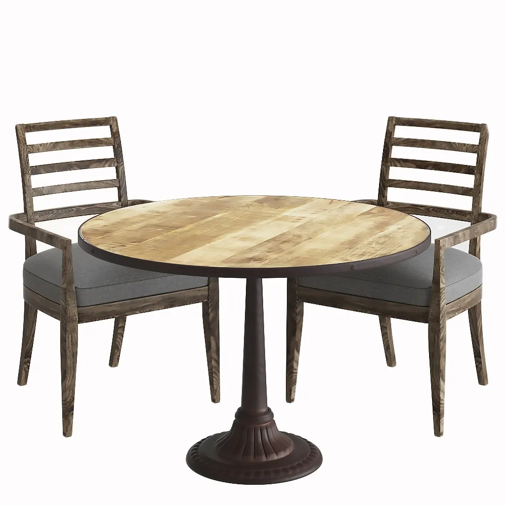 furniture - Barna etkező 3D Model