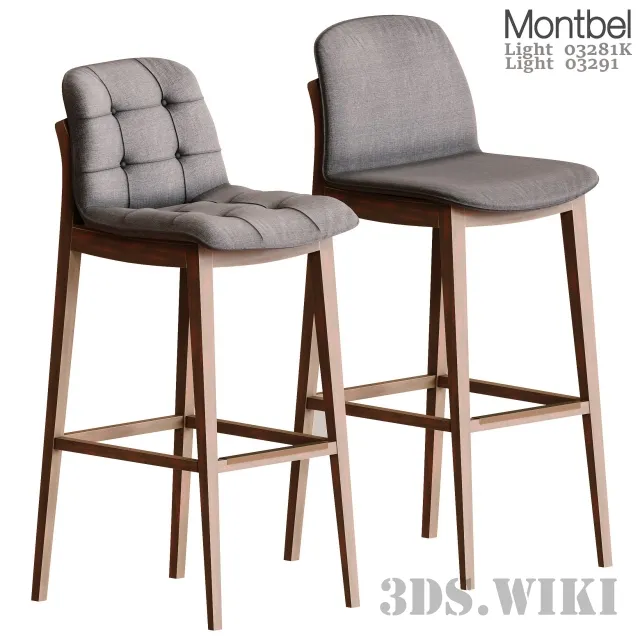 furniture - Barstools 3D Model