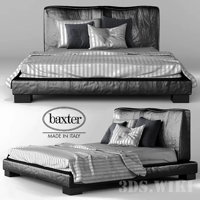 furniture - BAXTER BILL bed 3D Model