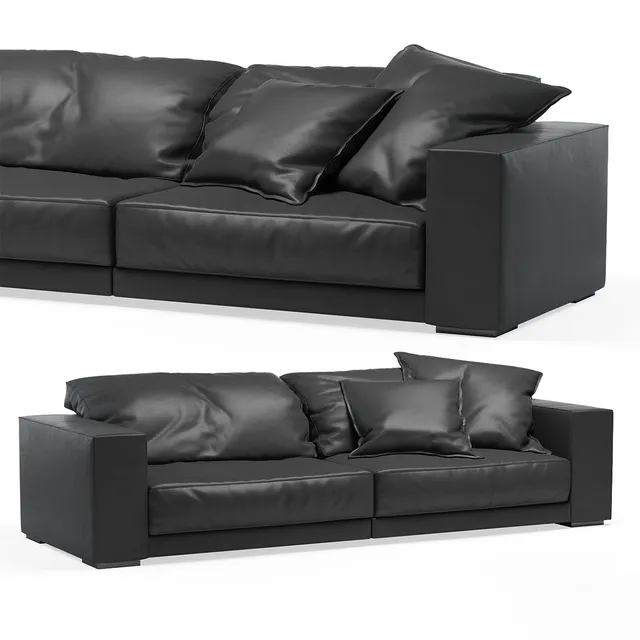 furniture - Baxter Budapest 2-seater sofa 3D Model