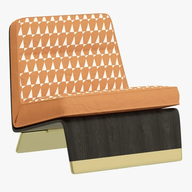 furniture - Baxter Greta armchair 3D Model