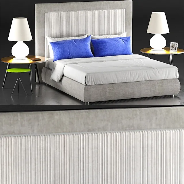 furniture - Baxter Simons bed 3D Model