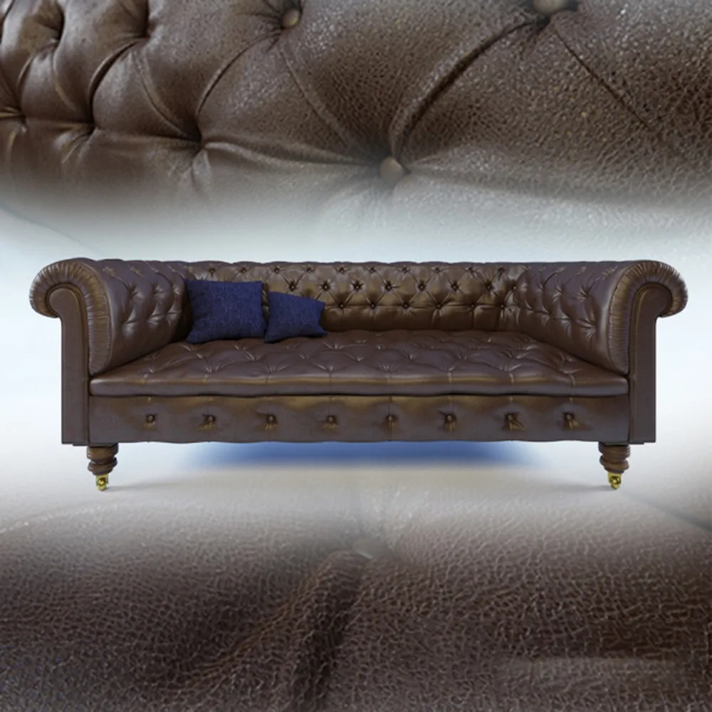 furniture - Baxter Sofa 3D Model